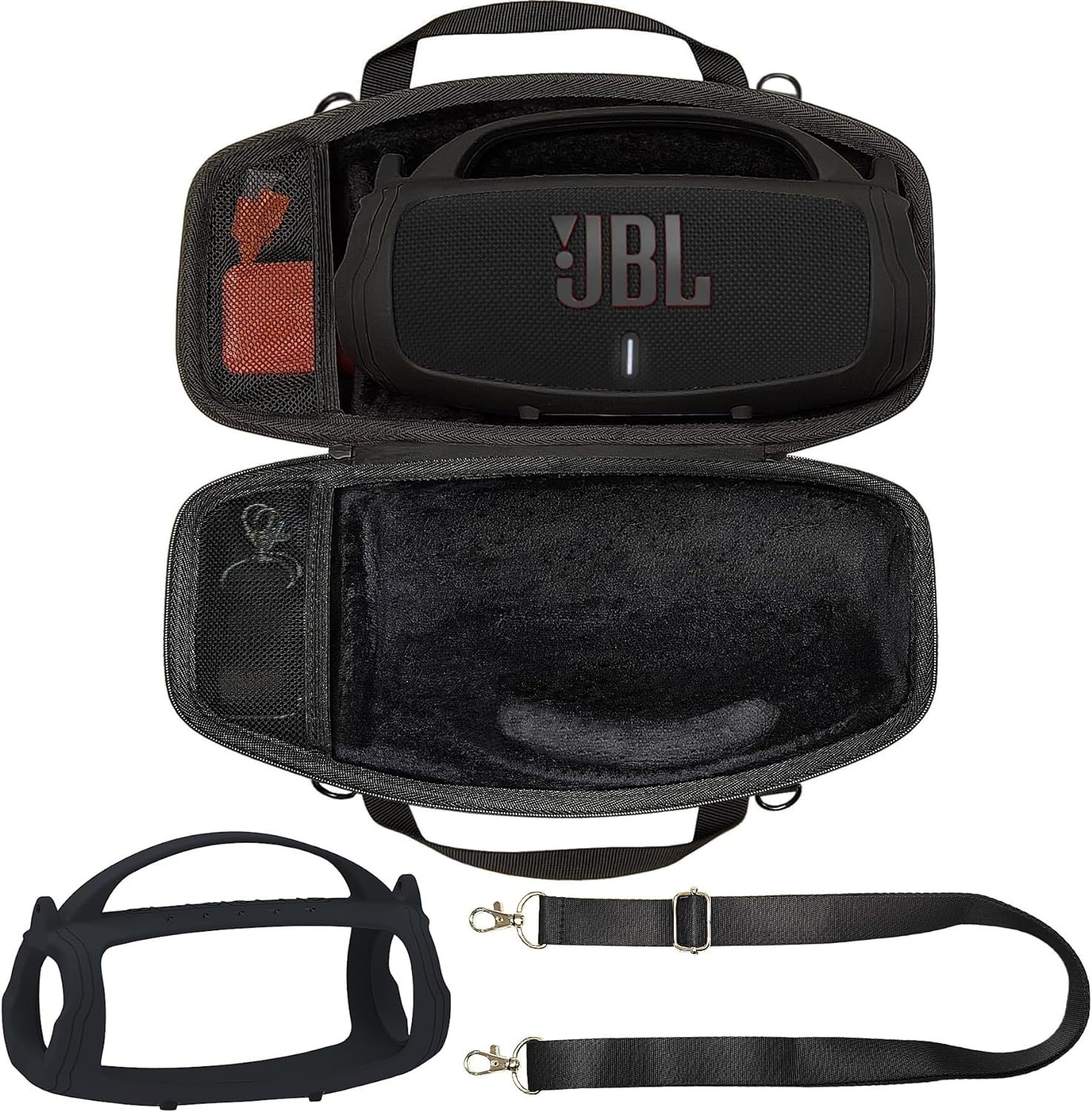 Jbl Speaker Go 4 - Jblシリコンポータブルハンドル,リジッドトラベルケース,Bluetooth,スピーカーアクセサリー,充電器4,5