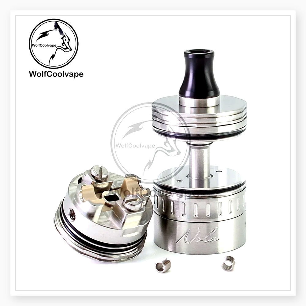 Vaping Air - Wolfcool Vape NOLA RTA 22mm シルバー