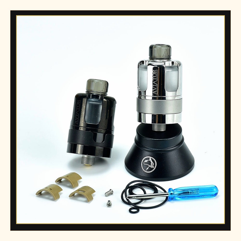 Aviator RTA ベイプタンク 3.5ml - 316 - Vaping Air のレビューと価格