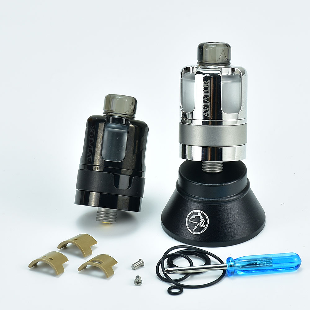 Aviator RTA ベイプタンク 3.5ml 22mm  - Vaping Air のレビューと価格